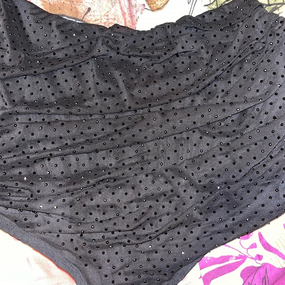 Akira black rhinestone corset - Picture 5 of 7